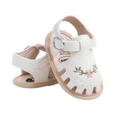 Imagem de Sapatos De Primeiro Passo Para Bebês Meninas Com Solado Macio E Antide