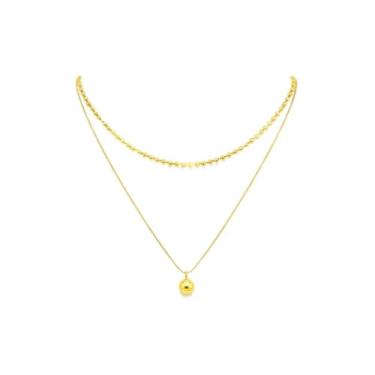 Imagem de Corrente N00134 Semi Joia Banhada a Ouro 18k