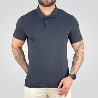 Imagem de Camisa Polo Preta Masculina Liquid Touch - Calvin Klein-Masculino