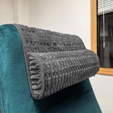 Imagem de YSYY Almofada de espuma viscoelástica para alívio da dor no pescoço e suporte cervical - Almofada ergonômica de pescoço para cadeira de escritório, carro, poltrona reclinável, sofá - respirável e