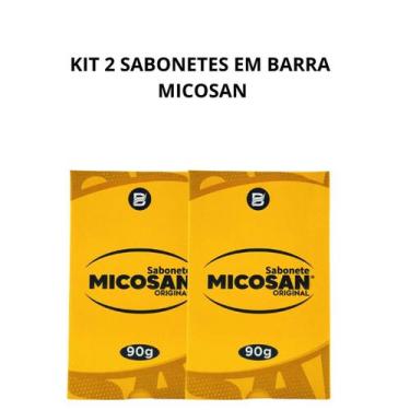 Imagem de Kit 2 Sabonetes Micosan Original 90g  Refrescante e Clareador