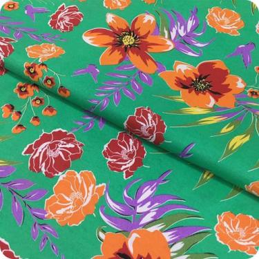 Imagem de 4m Chita Estampada Festa Junina Tecido Microfibra Para Mesa - Sassaric