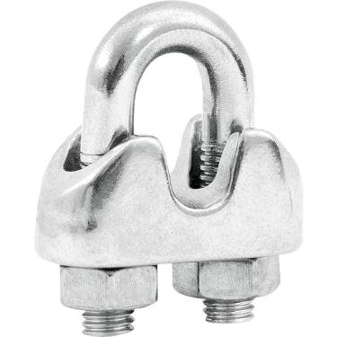 Imagem de Clips Para Cabo De Aço 1/8 - 3,18 Mm, Em Aço Inox, Vonder Ostenvonder