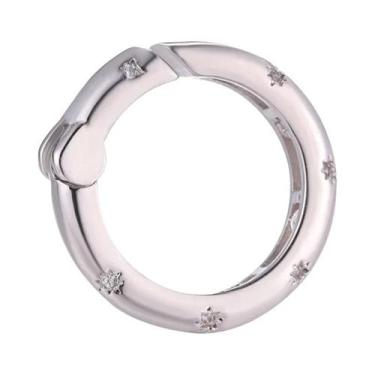 Imagem de Fechos De Mosquetão Banhados a Ouro 18K Com Trava De Rosca Para Acessó