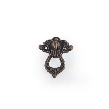 Imagem de Puxador Colonial Bronze Móveis Antigos Luiz Xv 80 Unidades