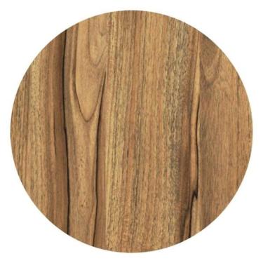 Imagem de Mesa De Jantar Tulipa Redonda 150cm - Nogueira Preto