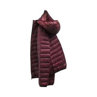 Imagem de Casaco De Inverno Masculino plus Size Com Capuz, Jaqueta De Plumas De 