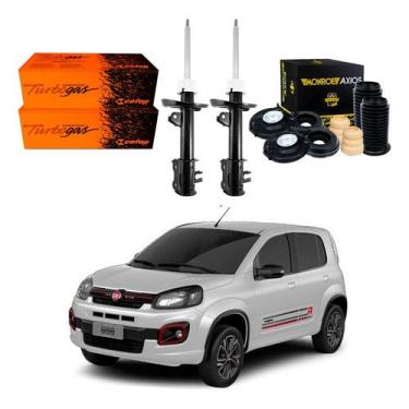 Imagem de Kit Amortecedor Dianteiro Novo Uno Sporting 1.3 2017 A 2018 - Cofap