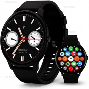 Imagem de Smartwatch Redondo Série 10 Unissex Compatível com Samsung Android iOS