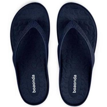 Imagem de Chinelo Feminino Casual Palmilha Ortopédica Boaonda Leve-Feminino