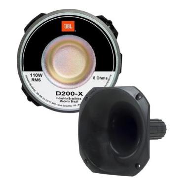 Imagem de Kit Driver Jbl Selenium D200X 110 Watts Rms + Corneta Curta LC14-50 Pr
