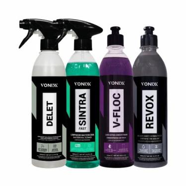 Imagem de Vonixx V-Floc Shampoo Delet Limpador Para Pneus e Borrachas Revox Sela