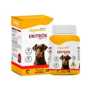 Imagem de Eritros dog tabs 18g - organnact