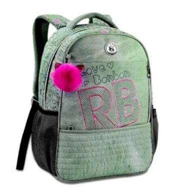 Imagem de Mochila Escolar Rebecca Bonbon Love Bonbon Clio Style, Verde