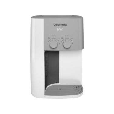 Imagem de Purificador de Água Colormaq de Mesa e Gabinete Compressor Branco Pró 