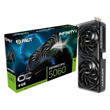Imagem de Placa de Vídeo Palit Infinity 2 OC NVIDIA GeForce RTX-5060 8GB GDDR7 -
