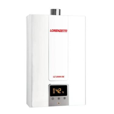 Imagem de Aquecedor De Água A Gás Lz2000de Lorenzetti Ducha Glp, 20l/min - Loren