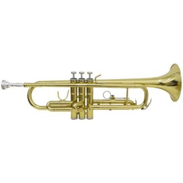 Imagem de Trompete Tp 200 Laqueado Dourado Com Case New York - NY Instruments