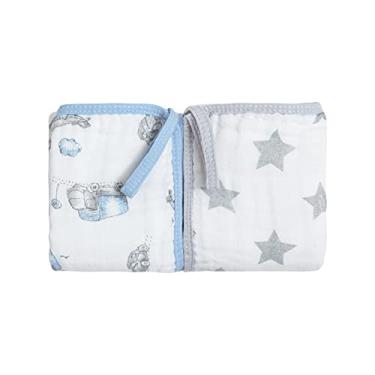 Imagem de Papi Textil Paninho De Boca Papi Soft C/Prendedor De Chupeta Est 40Cm X 40Cm Contem 02 Un