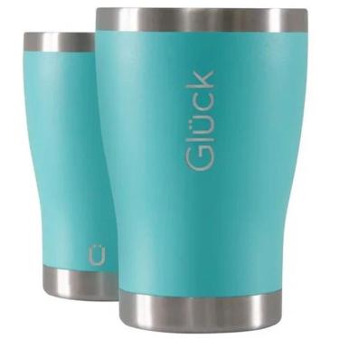 Imagem de Copo Térmico Tulipinha 354ml Mint Copo para Cerveja Aço Inox Glück