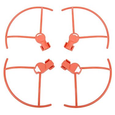 Imagem de Hilitand Capa protetora de proteção contra hélice, parte de drone protetor à prova de arranhões, para FIMI X8 Mini (laranja)