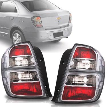 Imagem de Par Lanterna Traseira Cobalt Ltz 2012 2013 2014 2015 Fumê