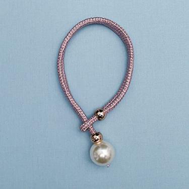 Imagem de peça de fivelas de cortina de corda de ligação, enfeites de ligação, cortinas de cama, cordas de armazenamento, tiras de cortina de pérolas amarrações de cortina, t3, 2 peças