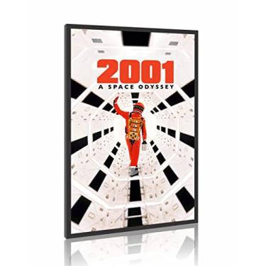 Imagem de Genérico Pôster Filme 2001 Uma Odisséia no Espaço M4 60x90 Decoração para Sala, Escritórios, Quarto