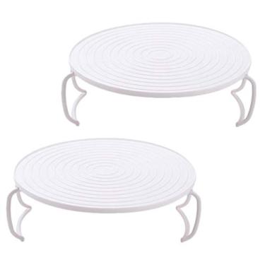 Imagem de Hemoton Bolinhos A Vapor Coador De Metal Suprte de Bandeja Cm Camadas de Aquecimentde Micr-ndas 2 Unidades de PlásticMulti-Funcinal para Micr-ndas Cm Aóris para Equipaments de Czinha
