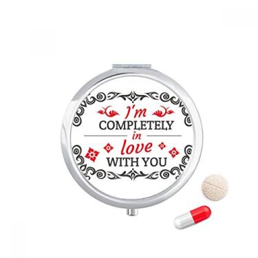 Imagem de Caixa de armazenamento de medicamentos com bolso I'm Completely in Love with You Valentine