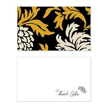 Imagem de Cartão de agradecimento em papel de aniversário com crisântemo chinês estilo japonês