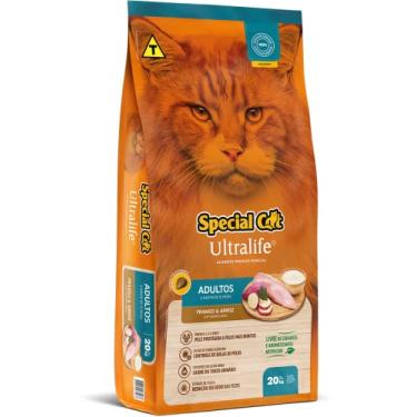 Imagem de Ração Special Cat Ultralife Adultos Frango e Arroz 20kg