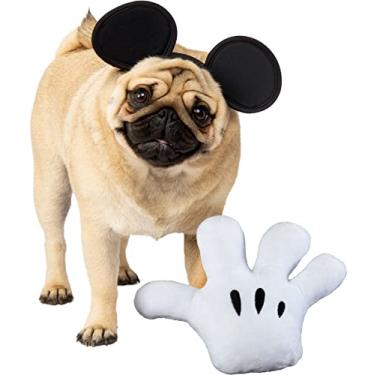 Imagem de Rubie's Disney Mickey e seus amigos Mickey Mouse brinquedo para animais de estimação e chapéu, como mostrado, médio/grande