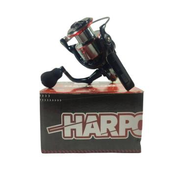 Imagem de Molinete Pesca Carretel Alumínio Deyu Harpoon Lx 2000 5.2:1 3 Rol. Rios Lagos