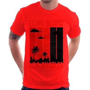 Imagem de Camiseta Long Beach Los Angeles - Foca Na Moda