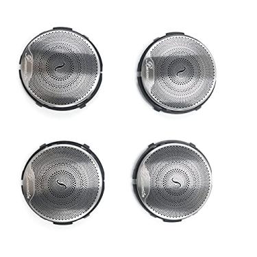Imagem de Capa de buzina de ar super alta para carro Tweeter capa para W213 W205 GLC X253 AMG E C Class série substituição porta midrange buzina kit de buzinas de trem (cor: 4 tampas de buzina média, tamanho: 12V)