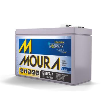 Imagem de Bateria Estacionária para Nobreack Moura 12MVA-12 - Cinza