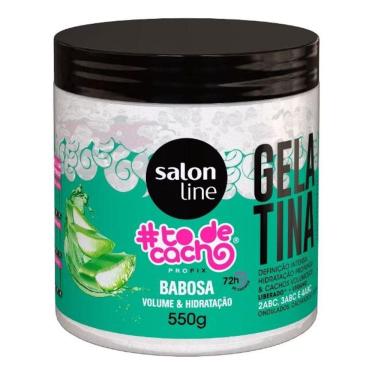 Imagem de SalonLine Gelatina Babosa #todecacho Volume e Hidrat. - 550g