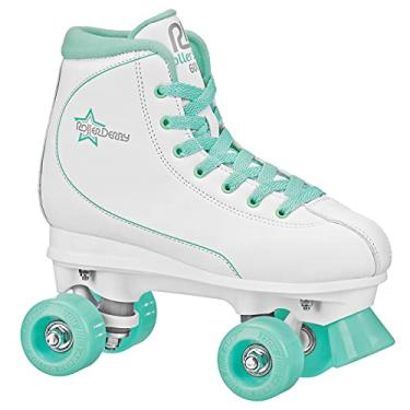 Imagem de Roller Derby Roller Star 600 Patins Femininos - Branco/Menta - Tamanho 07