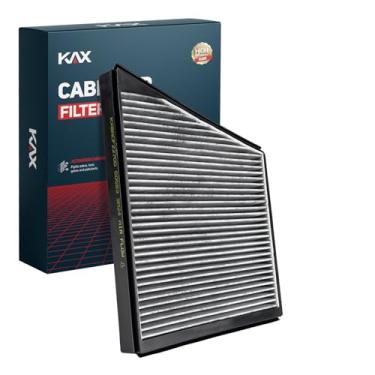 Imagem de KAX Filtro de ar de cabine, CF9785 substituição para Mercedes-Benz CLS500, CLS55 AMG, CLS550, CLS63 AMG, E320, E350, E500, E55 AMG, E550, com filtro de ar de compartimento de passageiro de carbono