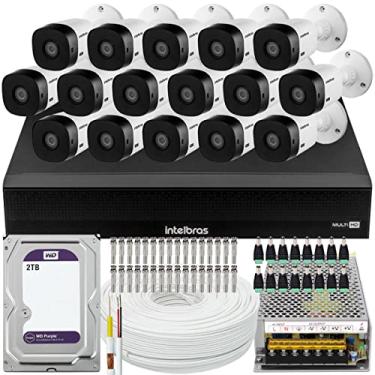 Imagem de Kit CFTV 16 Câmeras VHL 1220 B MHDX 1016-C 2TB P
