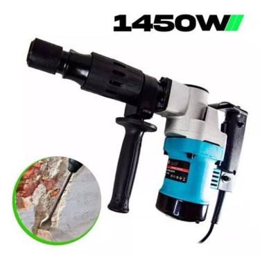 Imagem de Martelete demolidor rompedor hammer 10kg sextavado 1450w