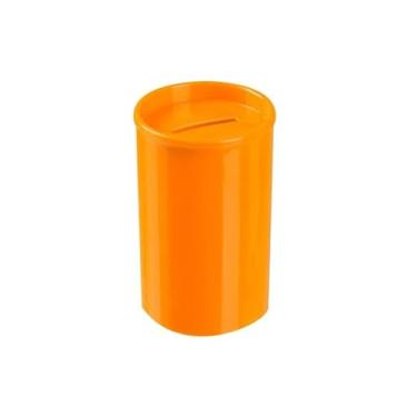 Imagem de Cofrinho Plastico Lembrancinha Para Personalizar 20 Unid (laranja)