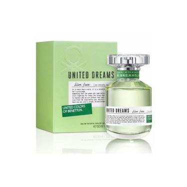 Imagem de Perfume Feminino Benetton United Dreams Live Free 50Ml  - Eau De Toillete