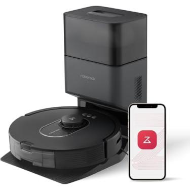 Imagem de Robô aspirador de pó Roborock Q5 Max+, sucção de 5.500 Pa, escova DuoRoller, limpeza sem sua intervenção por até 7 semanas, navegação PreciSense LiDAR e controle por voz e pelo aplicativo