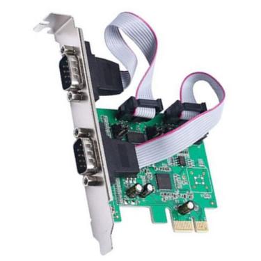 Imagem de Placa pci express rs232 db9 9 pinos serial - FC