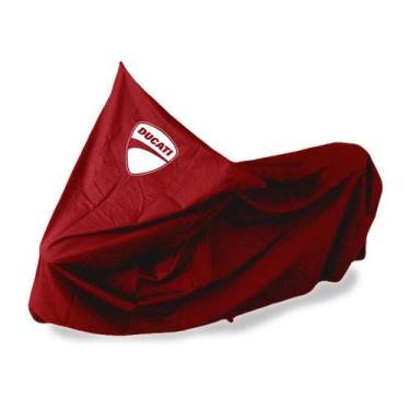Imagem de Capa para Moto Ducati 100% Impermeável - Todos Modelos - Spts, Vermelh