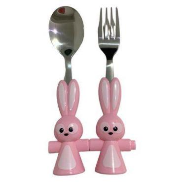 Imagem de Conjunto Talher Coelho Garfo E Colher - B1265 - ds, Feminino