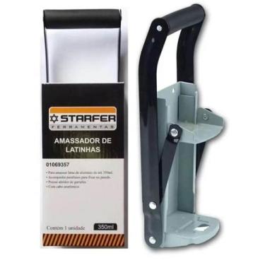 Imagem de Amassador de Lata Metálico 350ml Starfer, 1069357