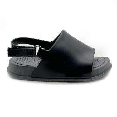 Imagem de Sandália Plugt Mini Bizz Fechada Básica Grafite 201.065, Grafite, 23/2